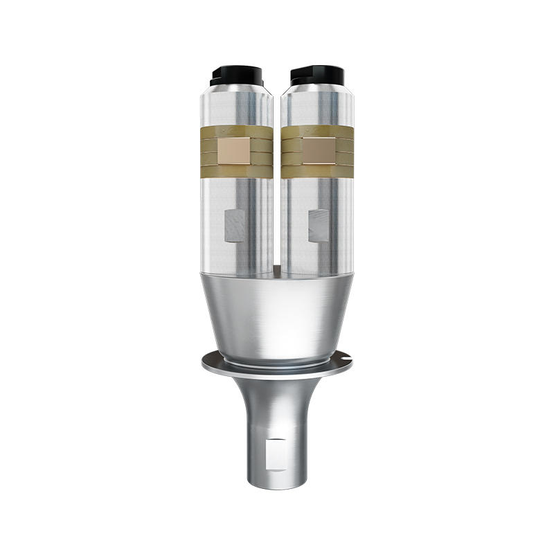 15kHz-4200W 熙順換能器 雙柱直筒(銀黃)