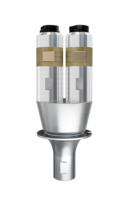 15kHz-4200W 熙順換能器 雙柱直筒(銀黃) 15kHz-4200W 熙順換能器 雙柱直筒(銀黃)