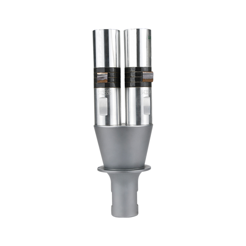 20kHz-2600W 熙順換能器 雙柱直筒(銀黑)